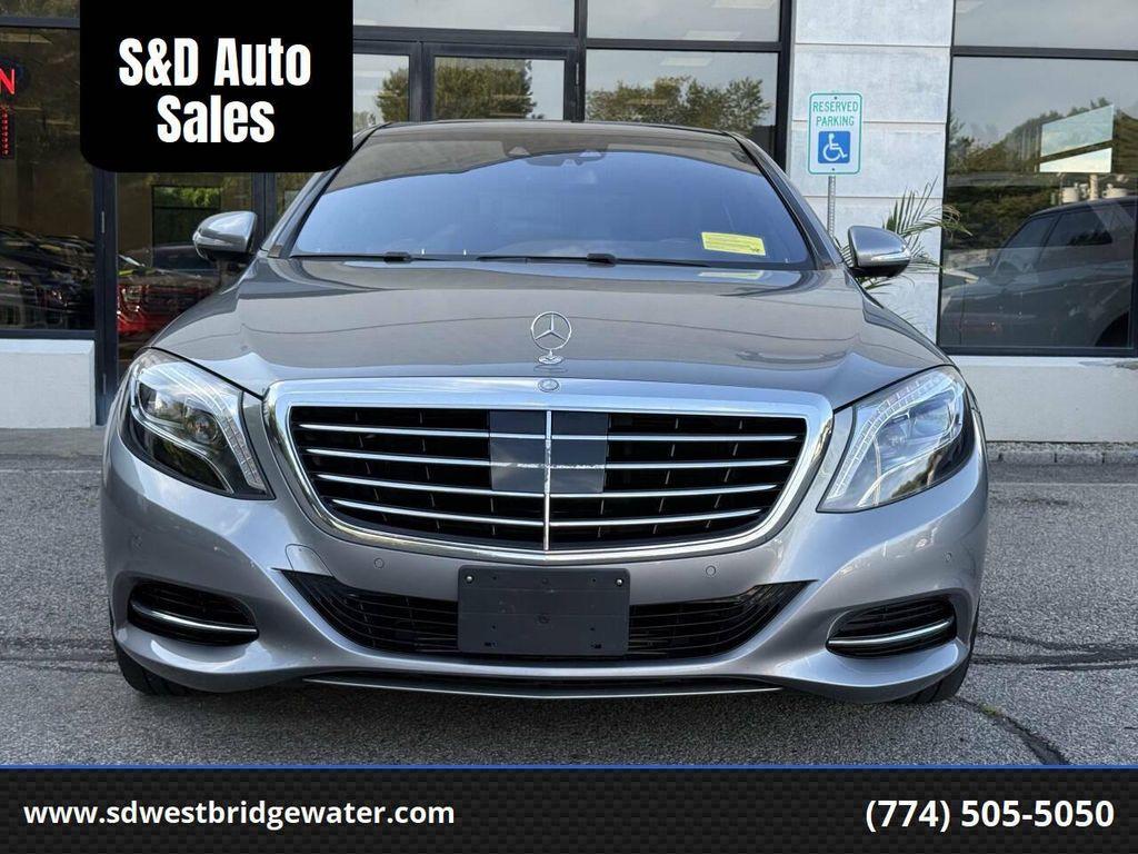 used 2015 Mercedes-Benz S-Class car, priced at $24,678