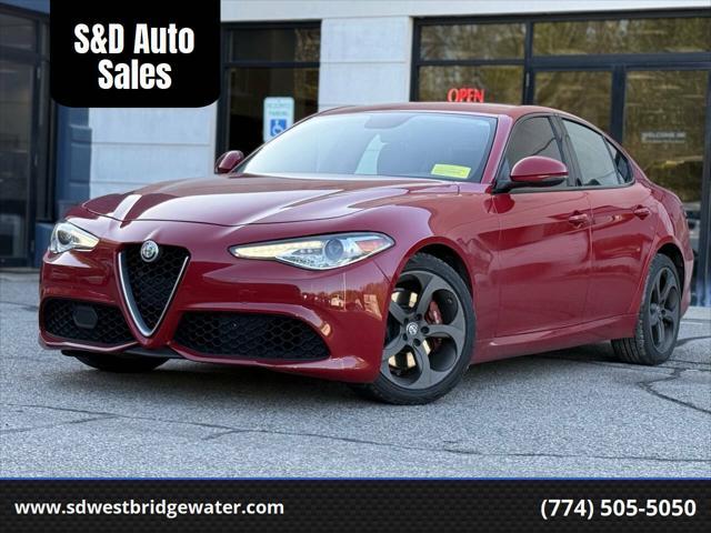 used 2017 Alfa Romeo Giulia car, priced at $16,567