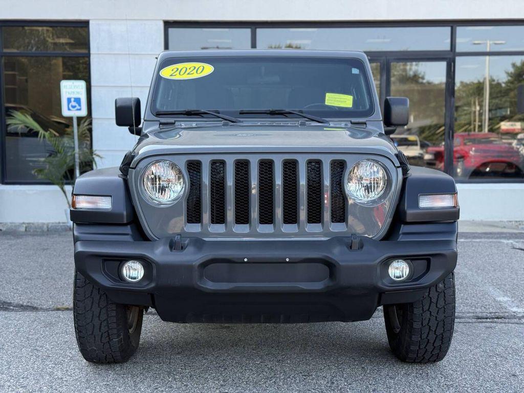 used 2020 Jeep Wrangler Unlimited car, priced at $23,991