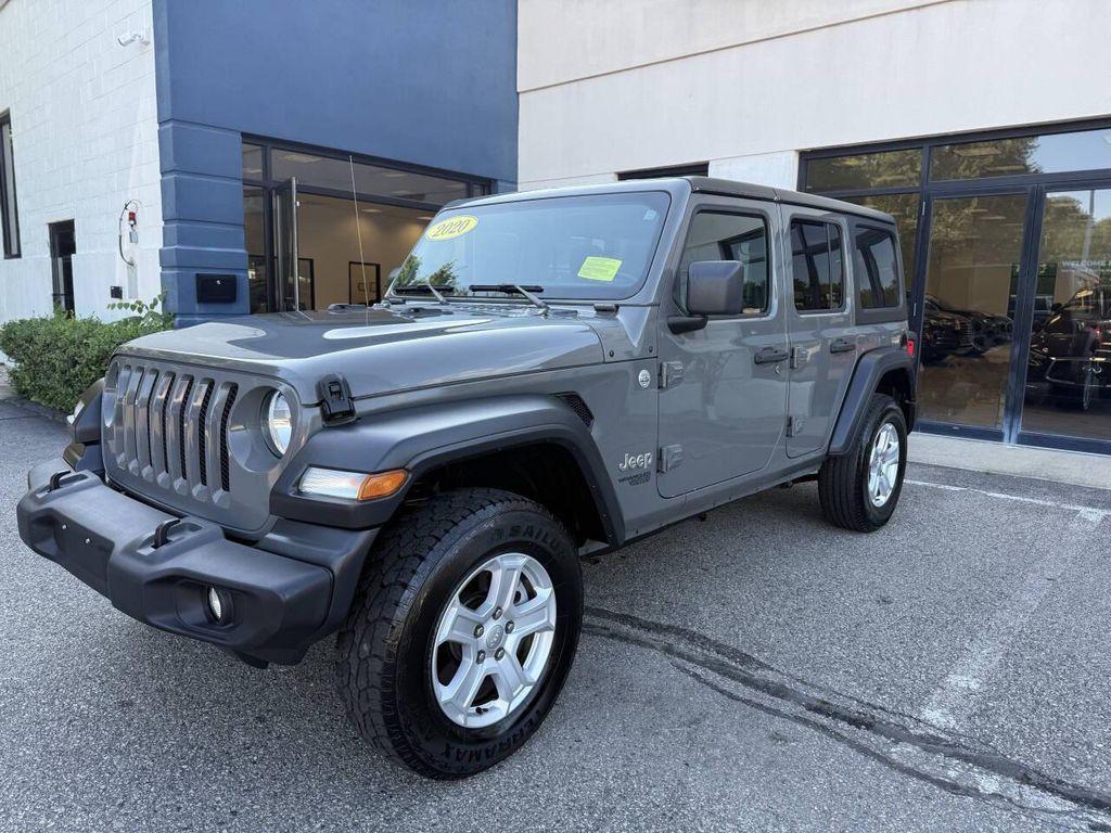 used 2020 Jeep Wrangler Unlimited car, priced at $23,991