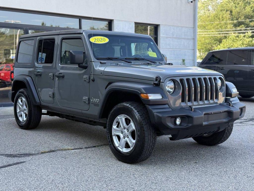 used 2020 Jeep Wrangler Unlimited car, priced at $23,991