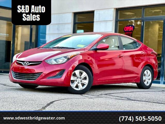 used 2016 Hyundai Elantra car, priced at $5,900