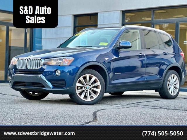 used 2016 BMW X3 car, priced at $12,679