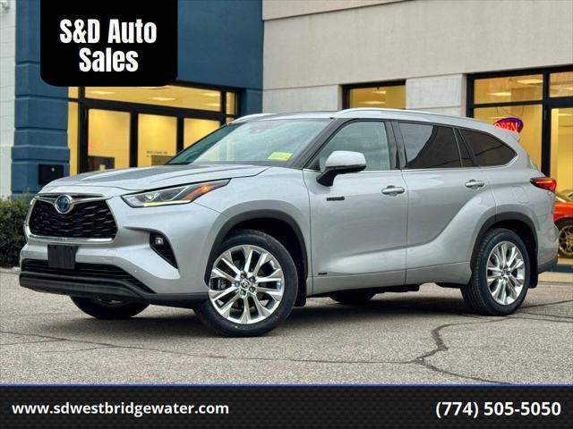 used 2021 Toyota Highlander Hybrid car, priced at $40,991