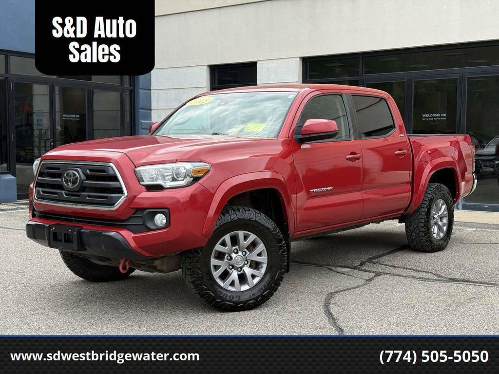 used 2018 Toyota Tacoma car, priced at $24,567