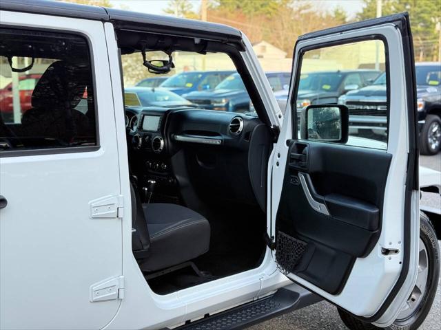 used 2017 Jeep Wrangler Unlimited car, priced at $18,991
