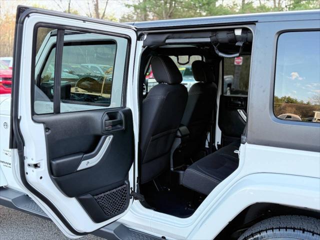 used 2017 Jeep Wrangler Unlimited car, priced at $18,991