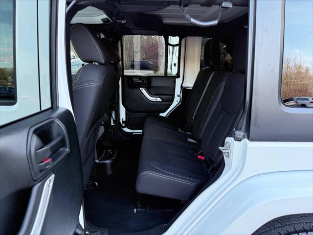used 2017 Jeep Wrangler Unlimited car, priced at $18,991
