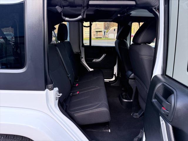 used 2017 Jeep Wrangler Unlimited car, priced at $18,991