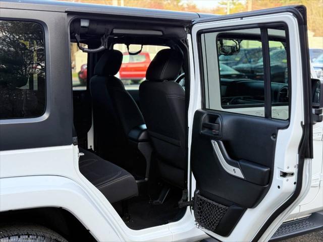 used 2017 Jeep Wrangler Unlimited car, priced at $18,991