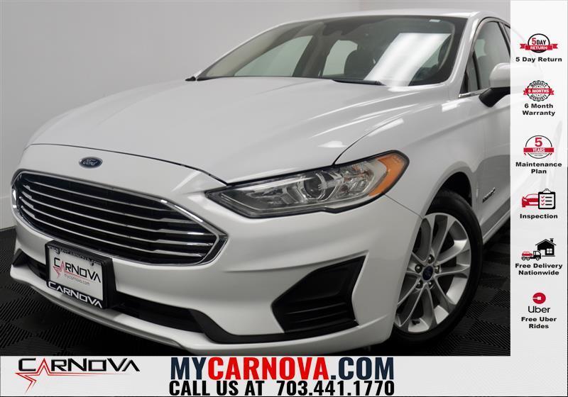 used 2019 Ford Fusion Hybrid car, priced at $12,995
