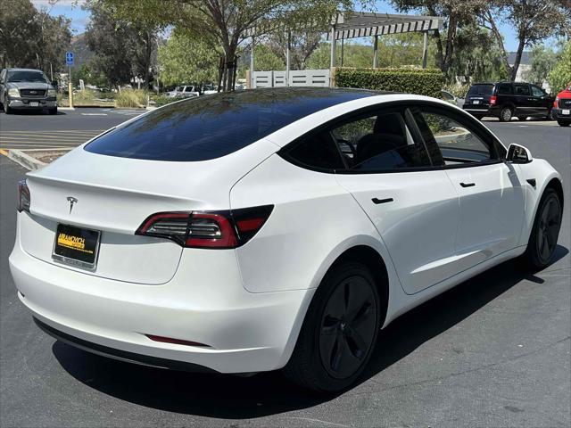 used 2023 Tesla Model 3 car, priced at $20,990