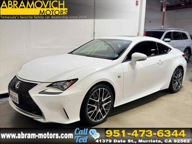 used 2016 Lexus RC 200t car