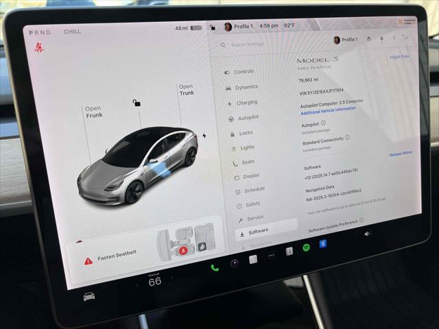 used 2018 Tesla Model 3 car, priced at $15,990