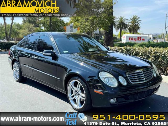used 2003 Mercedes-Benz E-Class car, priced at $3,999