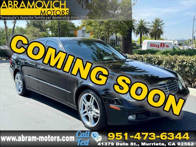 used 2003 Mercedes-Benz E-Class car, priced at $3,999
