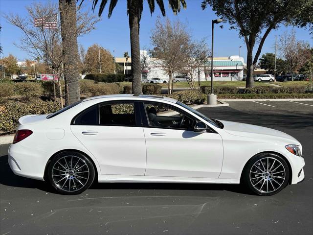 used 2018 Mercedes-Benz C-Class car, priced at $15,990