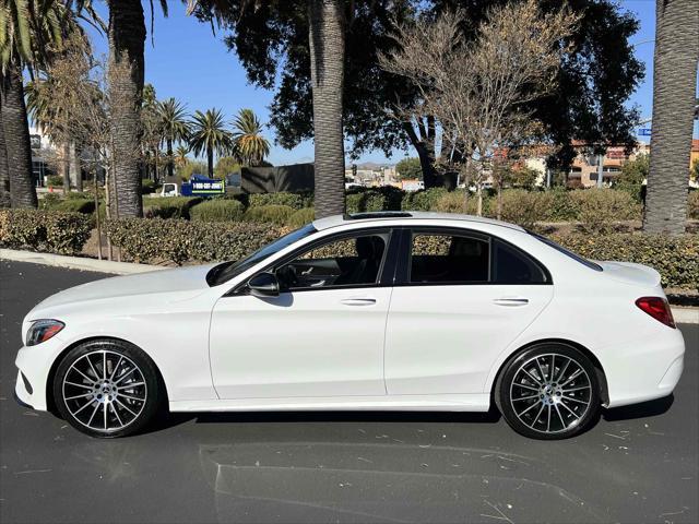 used 2018 Mercedes-Benz C-Class car, priced at $15,990