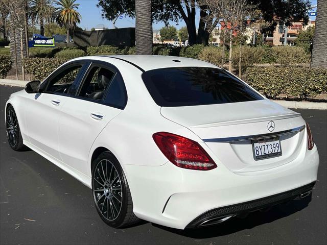 used 2018 Mercedes-Benz C-Class car, priced at $15,990