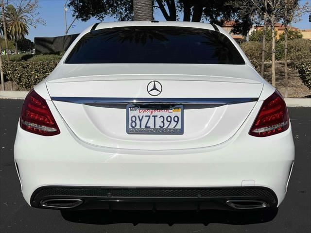 used 2018 Mercedes-Benz C-Class car, priced at $15,990