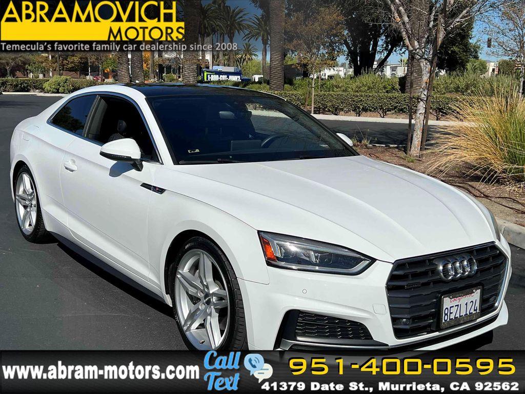used 2018 Audi A5 car, priced at $17,300