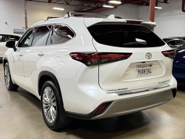 used 2023 Toyota Highlander car, priced at $44,900
