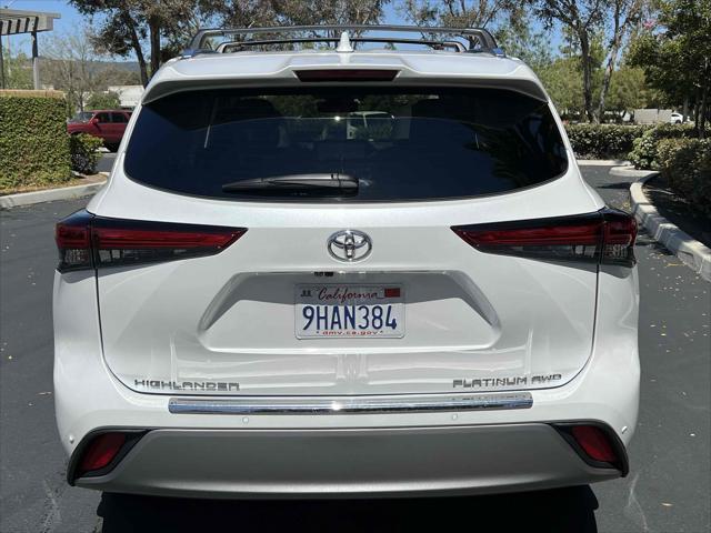 used 2023 Toyota Highlander car, priced at $44,900