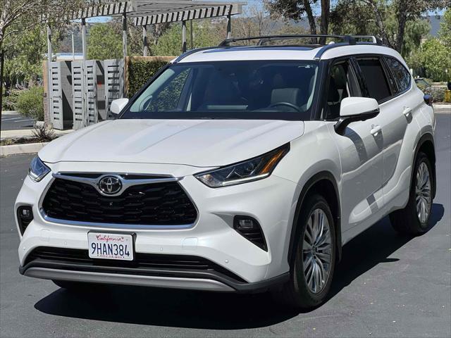 used 2023 Toyota Highlander car, priced at $44,900