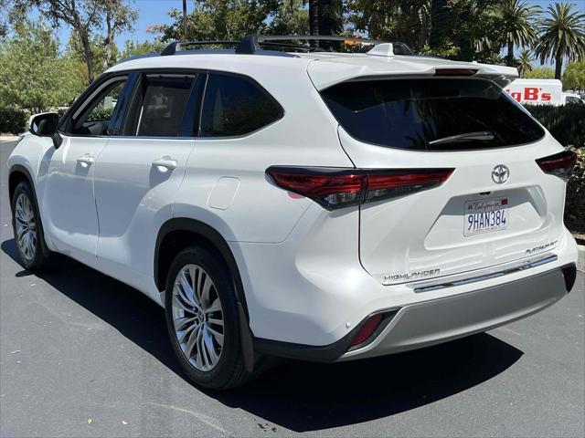 used 2023 Toyota Highlander car, priced at $44,900