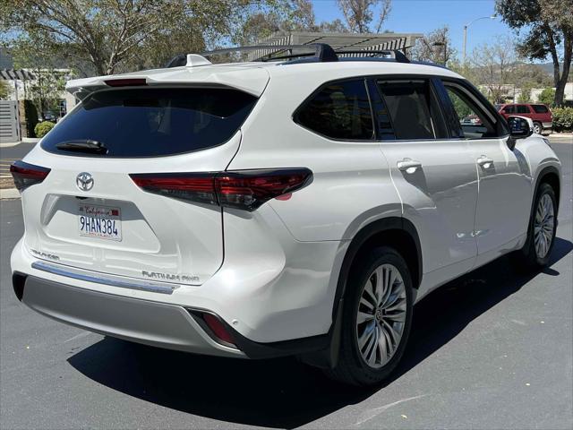 used 2023 Toyota Highlander car, priced at $44,900