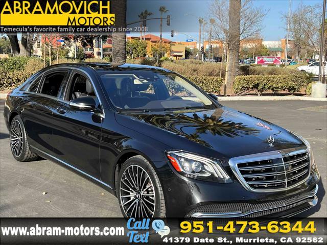 used 2018 Mercedes-Benz S-Class car, priced at $28,890