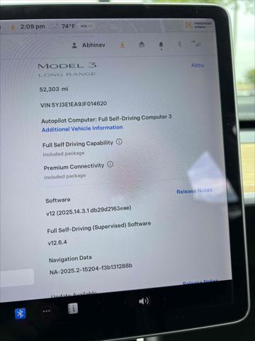 used 2018 Tesla Model 3 car, priced at $18,900