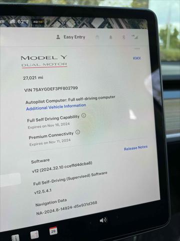 used 2023 Tesla Model Y car, priced at $37,990