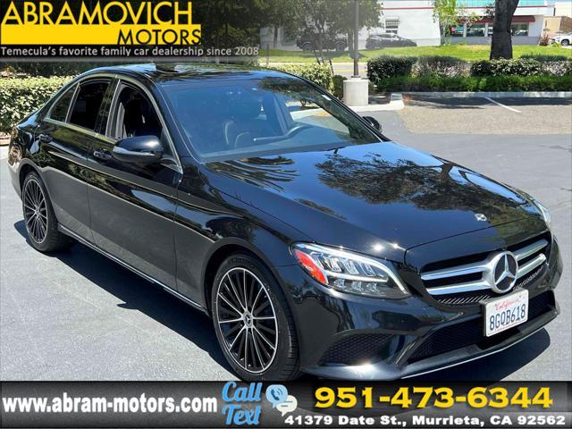 used 2019 Mercedes-Benz C-Class car