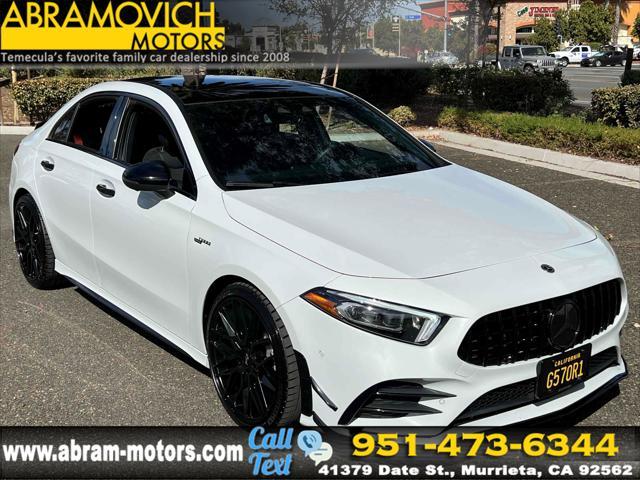 used 2021 Mercedes-Benz A-Class car, priced at $36,500