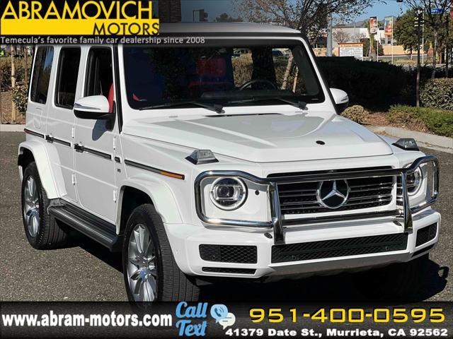used 2022 Mercedes-Benz G-Class car, priced at $134,990