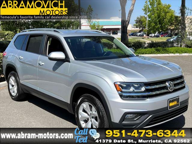 used 2018 Volkswagen Atlas car, priced at $14,990