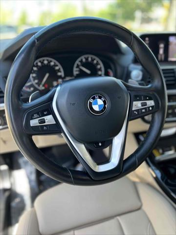 used 2021 BMW X3 car, priced at $21,500
