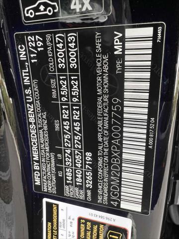 used 2023 Mercedes-Benz EQS 450 car, priced at $46,990