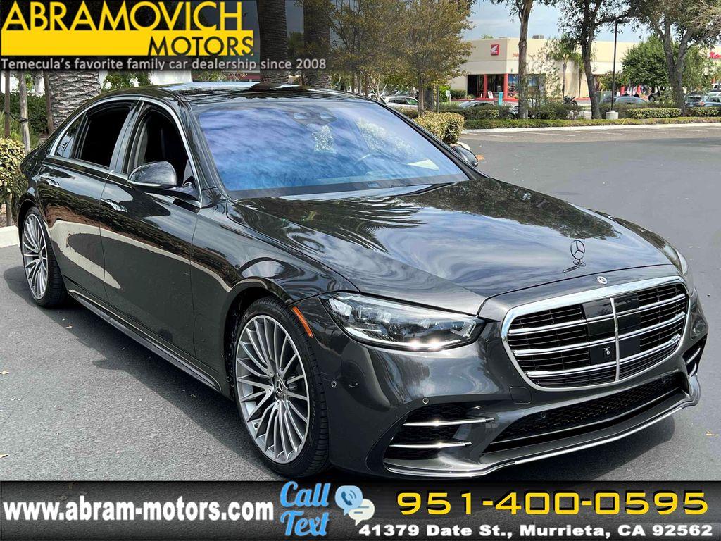 used 2021 Mercedes-Benz S-Class car, priced at $55,990