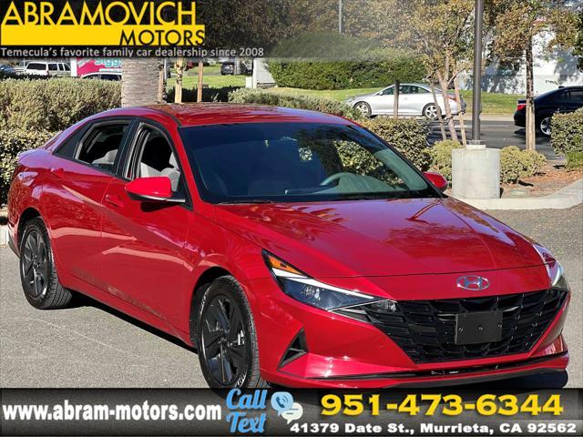 used 2021 Hyundai Elantra car, priced at $16,490