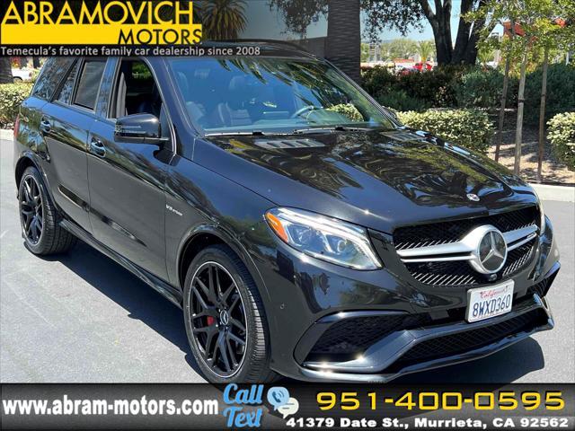 used 2019 Mercedes-Benz AMG GLE 63 car, priced at $30,990