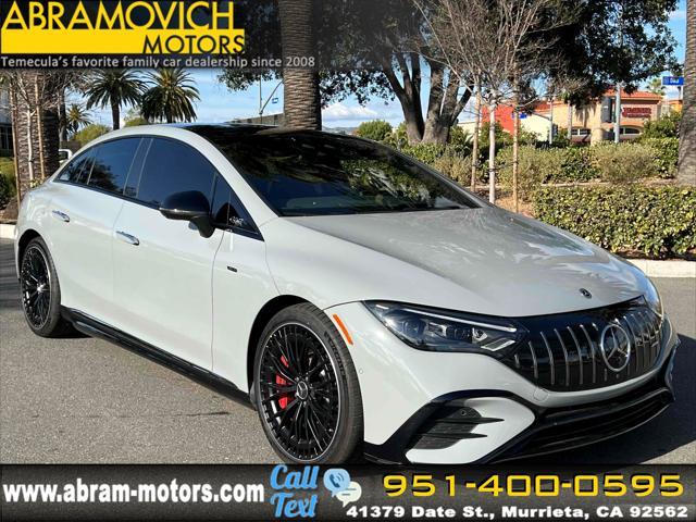 used 2023 Mercedes-Benz AMG EQE car, priced at $63,990