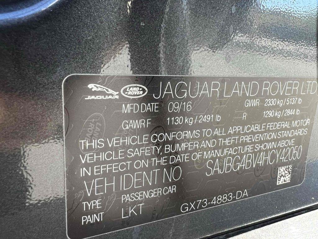 used 2017 Jaguar XF car, priced at $19,500