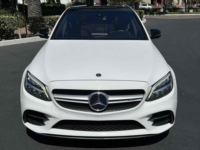used 2019 Mercedes-Benz AMG C 43 car, priced at $26,500