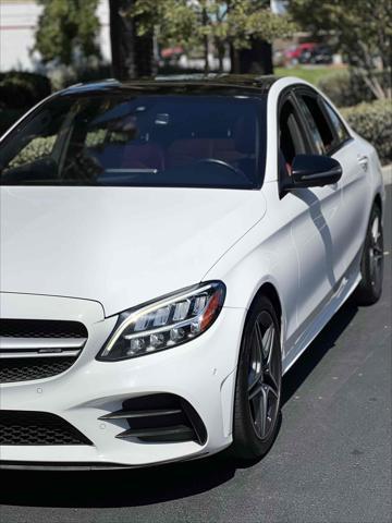 used 2019 Mercedes-Benz AMG C 43 car, priced at $26,500