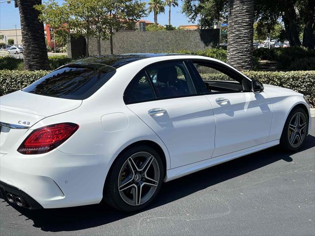 used 2019 Mercedes-Benz AMG C 43 car, priced at $26,500