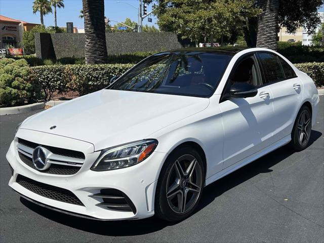 used 2019 Mercedes-Benz AMG C 43 car, priced at $26,500