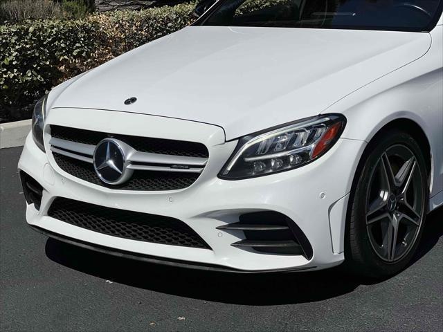 used 2019 Mercedes-Benz AMG C 43 car, priced at $26,500