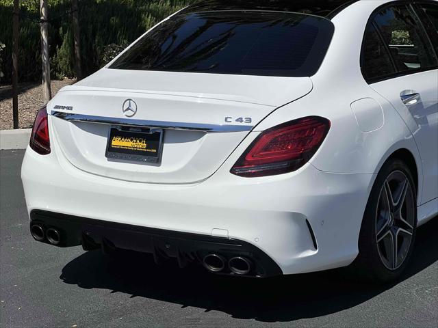 used 2019 Mercedes-Benz AMG C 43 car, priced at $26,500